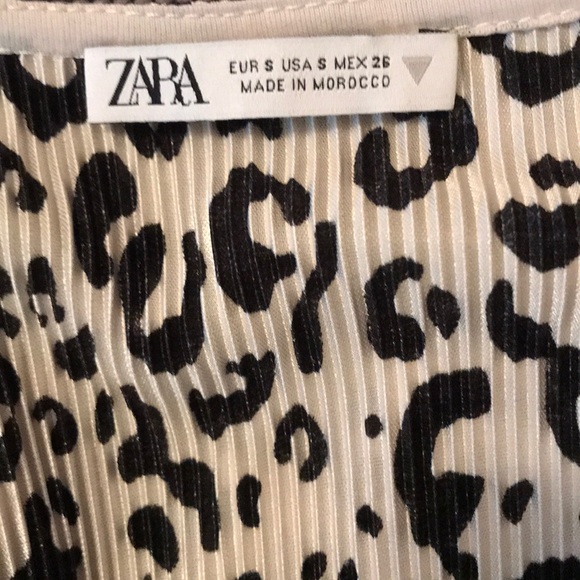 Zara Leopard Blouse - Picture 6 of 6